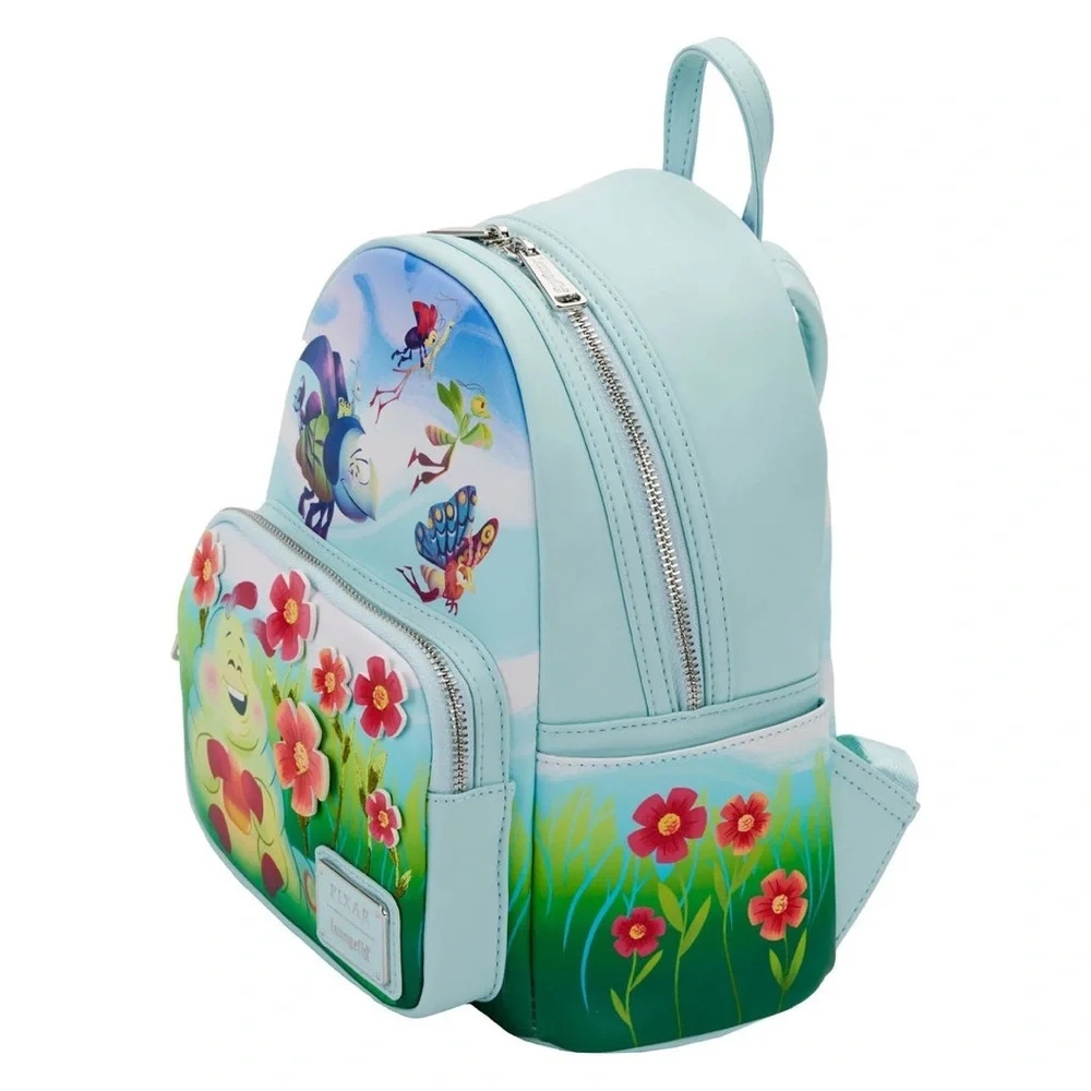 Loungefly Disney Pixar A Bugs Life Earth Day Mini Backpack NWT